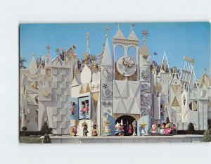 Postcard Entrance of It's A Small World Attraction Disneyland Florida USA
