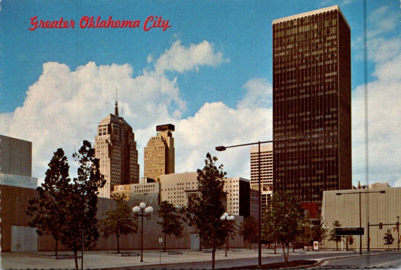 Oklahoma Oklahoma City View Of Downtown