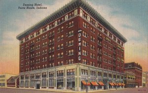 Postcard Deming Hotel Terre Haute IN