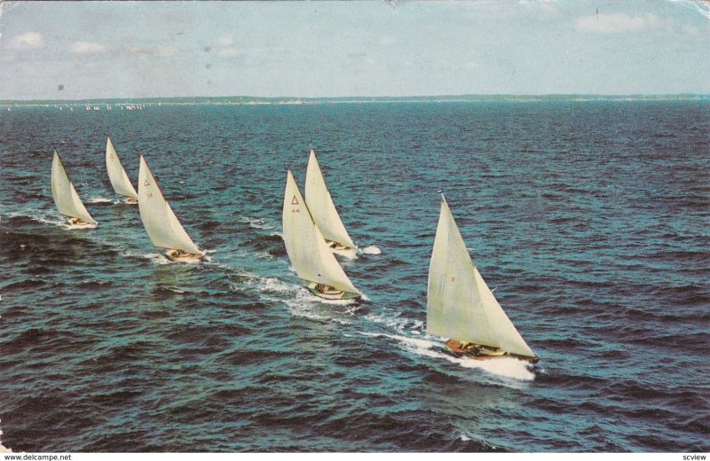 SPRINGFIELD , Massachusetts , PU-1958 ; Sail Boat Racing