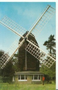 Sussex Postcard - Salvington Mill - Near Worthing - Ref 9362A