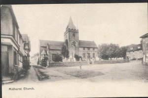 Sussex Postcard - Midhurst Church   BH3763