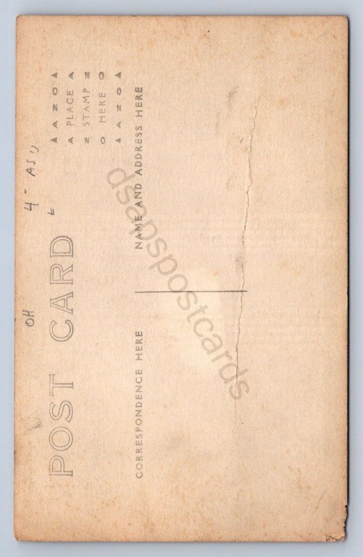 K5/ Interesting RPPC Postcard c1910 Occupational Pipeline Ditch Men Horses 426