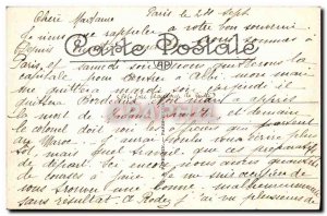 Old Postcard Paris Place du Chatelet Theater Sarah Bernhardt