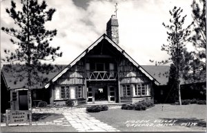 Real Photo Postcard Hidden Valley in Gaylord, Michigan