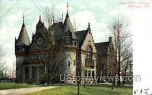 Public Library - Wellesley, Massachusetts MA