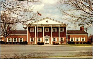 Vtg 1950s New Post Office Lockerman Street Dover Delaware DE Unused Postcard