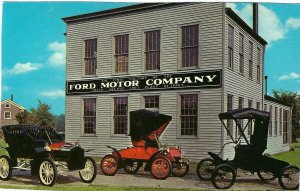 Fords at Mack Avenue Factory Greenfield Village Dearborn Michigan