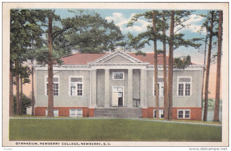 Gymnasium , Newberry College , NEWBERRY , South Carolina , 1910s