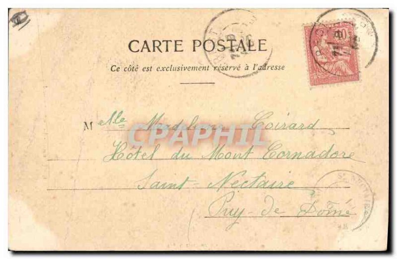 Old Postcard Die Drome Porte St Marcel