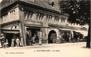 CPA MONTBÉLIARD - Les Halles (175845)