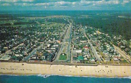 Aerial View OF Delaware's Finest Summer Resort Rehoboth Beach Delaware
