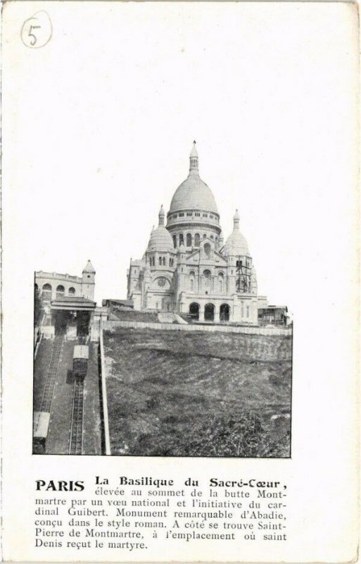 CPA PARIS 9e - Basilique du Sacré-Coeur (77759)