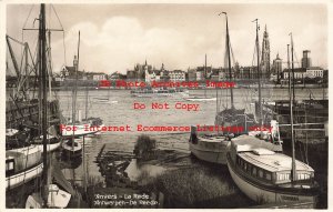 Belgium, Anvers, Antwerp, RPPC, La Rade, Photo