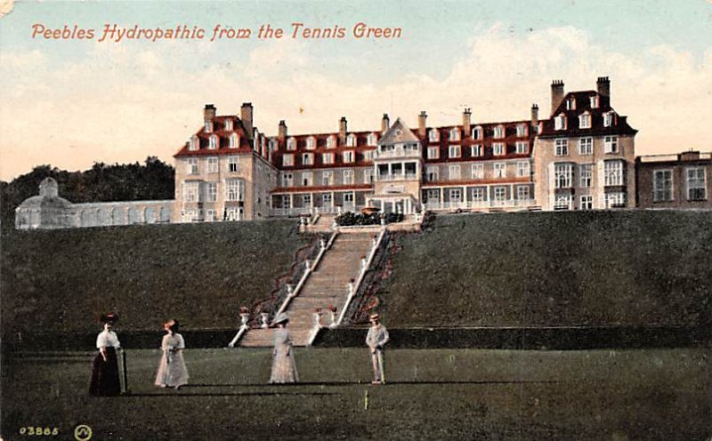 Peebles Hydropathic from the Tennis Green Scotland, UK Unused 