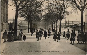 CPA PARIS 14e - Avenue de Montsouris (56459)