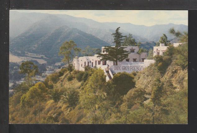 Zane Grey Pueblo Hotel,Avalon,CA Postcard 