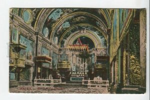 438963 Malta St.John Church Vintage postcard