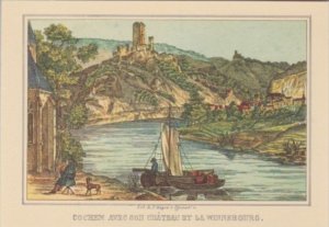 Germany Die Mosel Von Metz Bis Koblenz Cochem Avec Son Chateau Et La Winnebourg