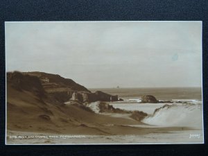 Cornwall PERRANPORTH Arch & Chapel Rock c1914 Postcard by Judges 2176