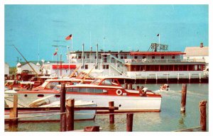 Postcard PIER SCENE Ocean City Maryland MD AQ1682