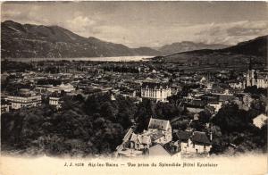 CPA AIX-les-BAINS - Vue prise du Splendide Hotel Excelsior (351977)