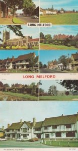 Bull Hotel Long Melford Suffolk 3x 1970s Postcard Bundle