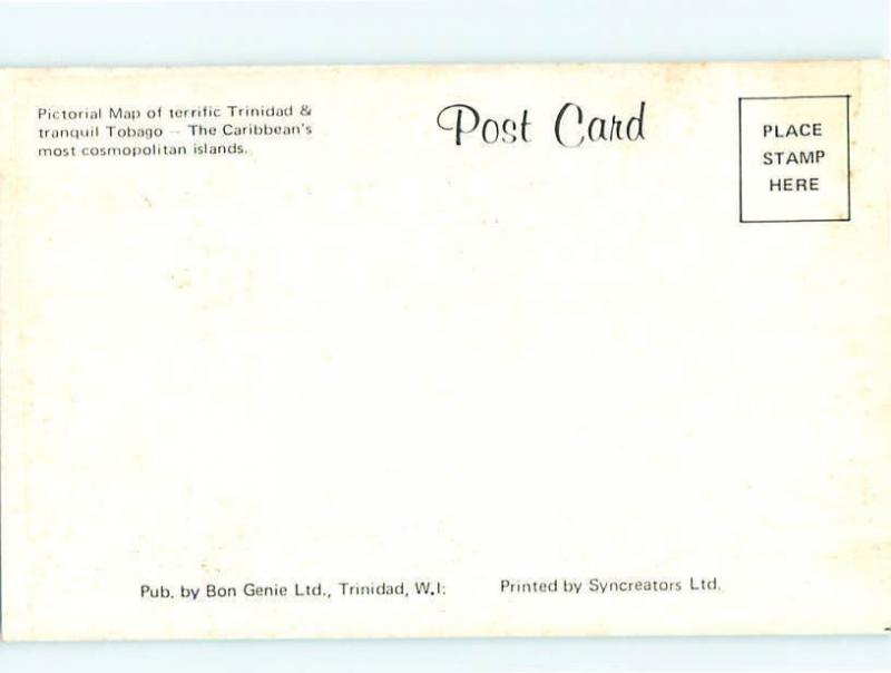 Vintage Post Trinidad and Tobago Port of Spain St George  North Trinadad # 3757