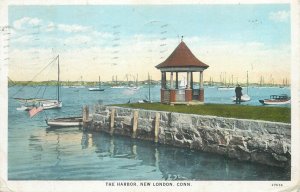 United States New London Connecticut Harbor 1930 