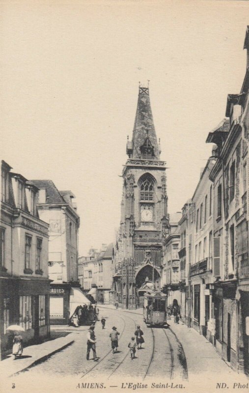AMIENS, Somme, France, 1900-1910´s; L'Eglise Saint Leu