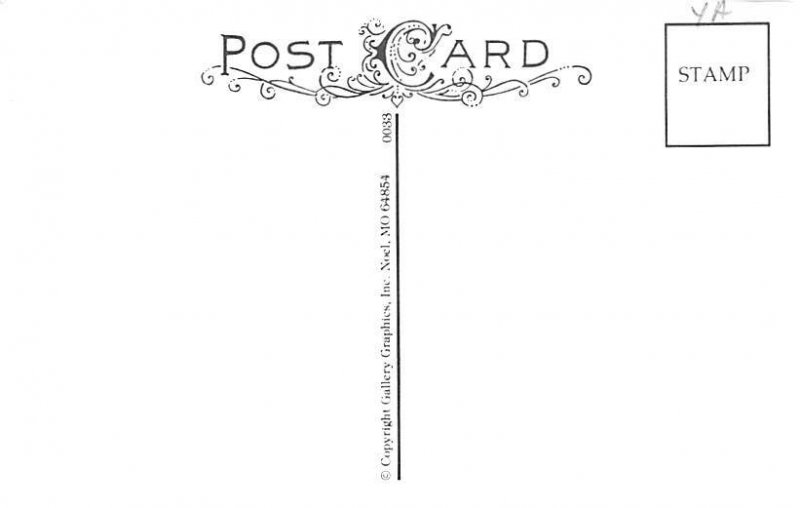 Butterfly View Postcard Backing 