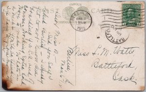 Berlin Ontario Technical School Postcard Canada H82 as is