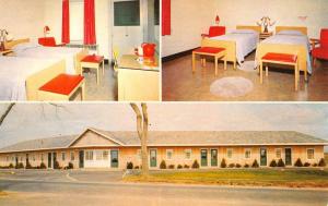 Falmouth Massachusetts General Swift Motel Multiview Vintage Postcard K55141