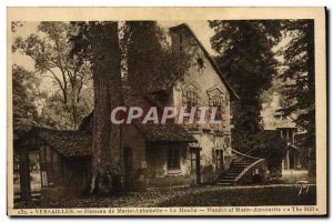 Old Postcard Versailles Marie Antoinette Hamlet Of The Mill