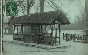 CPA PARIS 12e Bois de VINCENNES L'embarcadere du Lac Daumesnil (560971)