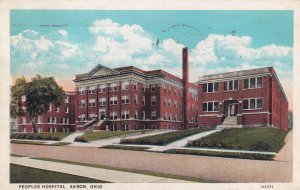 AKRON, Ohio, PU-1933; Peoples Hospital