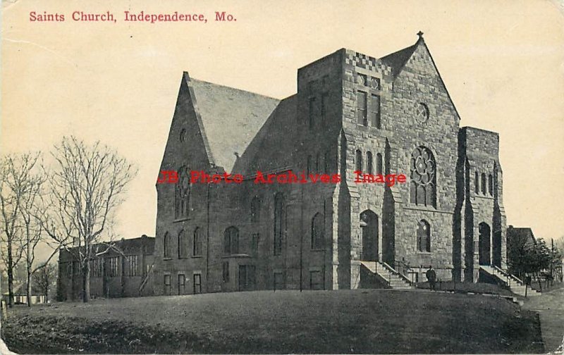 MO, Independence, Missouri, Saints Church, Exterior View 