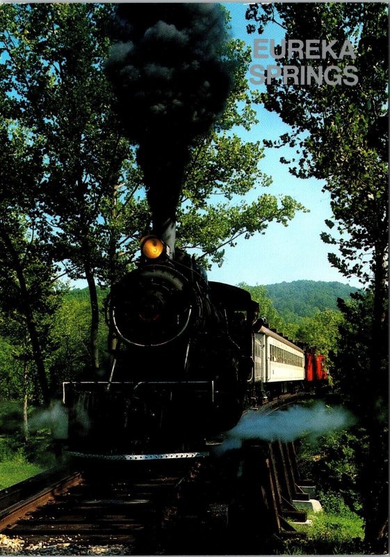 Eureka Springs & North Arkansas Railway Eureka Springs AR Postcard PC69