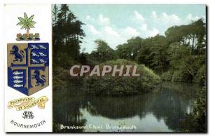Old Postcard Branksome Chine Bournemouth