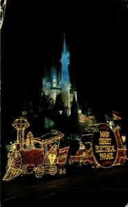 Walt Disney World Main Street Electrical Parade Chrome Postcard 08.71