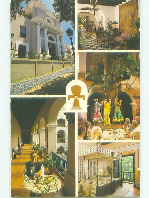 Five View On Card - Gran Casino Hotel - Old San Juan Puerto Rico PR HQ2751