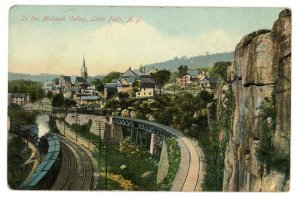 NY - Little Falls. Bird's Eye View