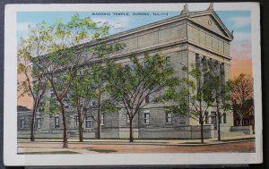 Aurora, IL - Masonic Temple - 1938