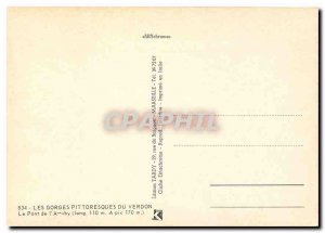 Modern Postcard The Verdon Gorge Scenic