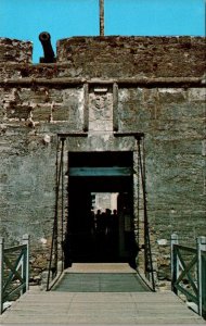 Florida St Augustine Castillo De San Marcos National Monument Entrance Way