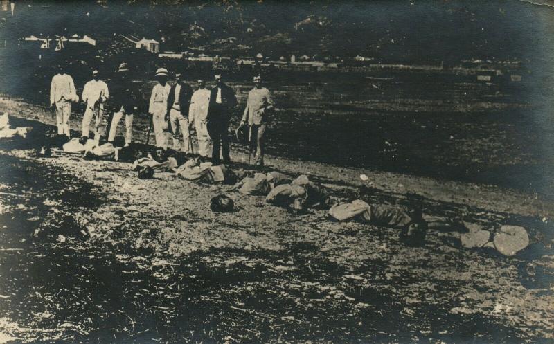 BEHEADING CHINESE EXECUTION ANTIQUE REAL PHOTO RPPC