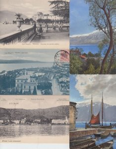 LAGO MAGGIORE ITALY ITALIA 161 Vintage Postcards Mostly pre-1940. (L3911)