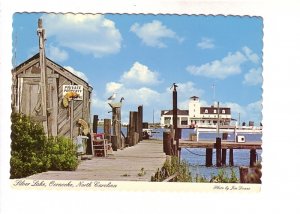 US Coast Guard Station, Pier, Silver Lake, Octacoke, North Carolina