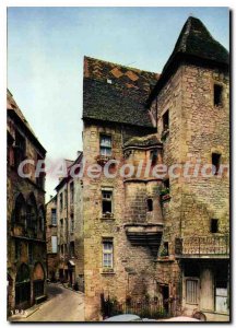 Postcard Modern Sarlat Dordogne House Hotel Plamon Consuis