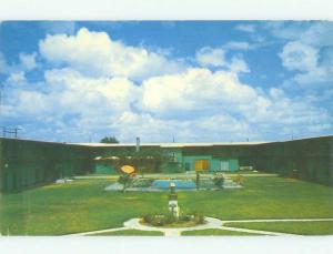 Pre-1980 SWIMMING POOL AT FRONTIER MOTEL Mcallen Texas TX HQ2610